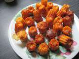 Mini cannelés comté chorizo