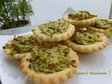 Mini-tartelettes courgettes et parmesan