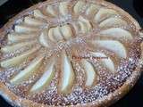 Tarte poires, noix et mascarpone