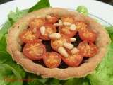 Tartelettes aux tomates cerises et tapenade