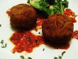 Croquettes de macaroni au fromage au lard