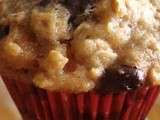 Muffins des jours d'école aux abricots et au chocolat noir