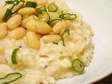 Risotto aux haricots blancs