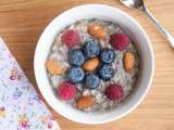 Pudding aux graines de chia pour le petit-déjeuner