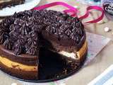 Cheesecake au chocolat