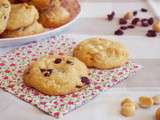 Cookies au chocolat blanc