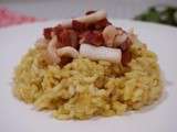 Risotto aux encornets et au chorizo