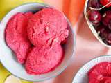 Sorbet à la cerise