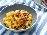 Tagliatelle alla carbonara