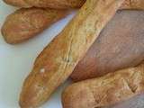 Baguettes au fromage frais {hyperprotéiné}