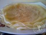 Crèpes légères au lait ribot