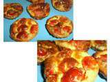 Minis clafoutis aux tomates – de Nouschka