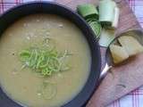 Soupe aux poireaux et pommes de terre