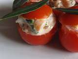 Tomates cocktail farcies aux crevettes – de Saveursetfantaisies