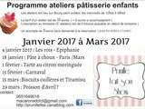 Ateliers pâtisserie pour les enfants avec Prunille fait son show (programmes jusqu'à juin)