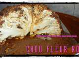 Chou fleur roti entier