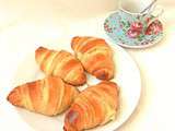 Croissants de Christophe Felder, feuilletage  traditionnel 