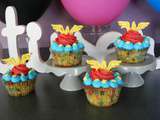 Cupcakes Wonder Woman - déco facile