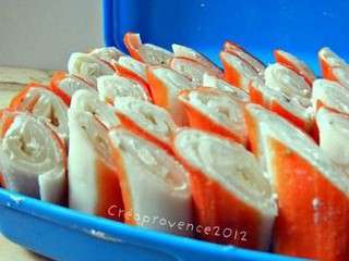 Finger food, street food... Idée 1 : les plumes de surimi { simplissime! }