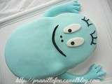 Gateau Barbapapa bleu - Barbibul - barbapapa cake