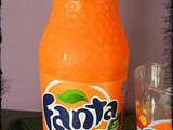 Gateau bouteille de Fanta - la découpe et quelques explications