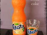 Gateau bouteille de Fanta