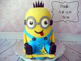 Gateau Minion 3D