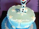 Gateau olaf (Reine des neiges - Frozen)