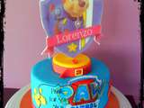 Gateau Pat Patrol - Paw patrol cake - Sans lactose