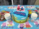 Gateau Peppa Pig