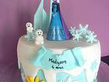 Gateau Reine des neiges