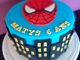 Gateau Spiderman