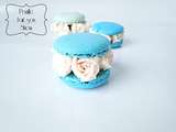 Macarons printaniers - {petites fleurs de crème }