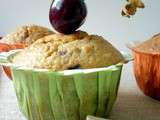 Muffins aux cerises