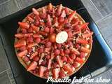 Tarte aux fraises et aux framboises