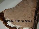 Tarte au chocolat glacé