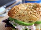 Bagels savoureux thon / avocat