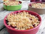 Crumble de sarrasin aux prunes