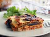 Lasagnes légères aux aubergines