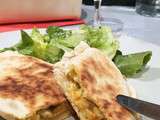 Naans au curry d'aubergine # Bataille Food 23