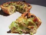 Petites quiches thon poireaux bien gourmandes