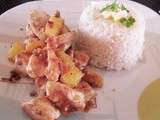 Poulet sauté ananas et coco - MmmBox de Novembre