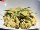 Risotto aux courgettes tout simple