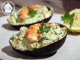 Salade gourmande avocat crevette