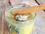 Soupe froide de courgette