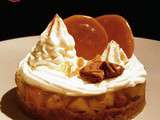 Transparence de pommes, caramel, speculoos & chantilly mascarpone