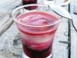 Verrines mousse de yaourt aux fruits rouges