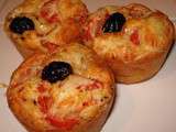 Muffins sales façon pizza