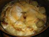 Tartiflette d endives aux lardons et reblochon