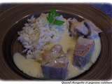 Blanquette de veau facon papoune